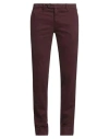 4/10 Four.ten Industry 4/10 Four. Ten Industry Man Pants Plum Size 34 Cotton, Elastane