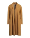 4.10 Woman Cardigan Mustard Size S Virgin Wool, Polyester, Viscose, Elastane In Yellow