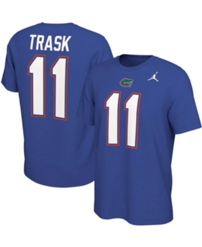 Jordan Men's Kyle Trask Royal Florida Gators Alumni Name Number T-shirt