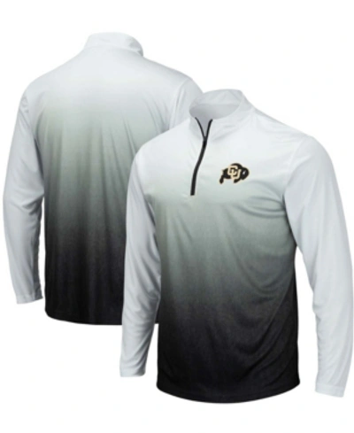 Colosseum Men's Gray Colorado Buffaloes Magic Team Logo Quarter-zip Jacket
