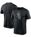 Nike Men's Black Chicago White Sox Large Logo Legend Performance T-shirt In Black