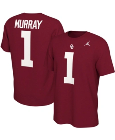 Jordan Men's Kyler Murray Crimson Oklahoma Sooners Alumni Name Number T-shirt