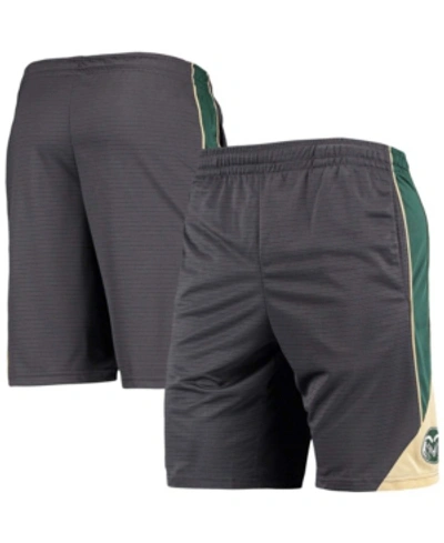 Colosseum Men's Charcoal Colorado State Rams Team Turnover Shorts