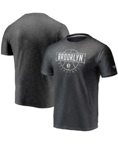 Fanatics Men's Charcoal Brooklyn Nets Give-n-go T-shirt
