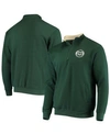 Colosseum Men's Green Colorado State Rams Tortugas Logo Quarter-zip Pullover Jacket In Green
