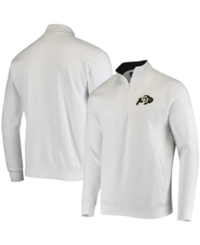 Colosseum Men's White Colorado Buffaloes Tortugas Logo Quarter-zip Jacket