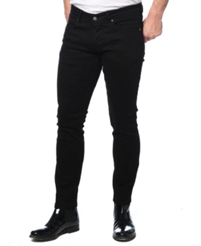 Ron Tomson Men's Modern Slim-fit Stretchy Jeans In Black