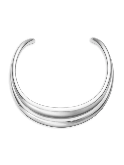 Georg Jensen Women's Curve Sterling Silver Cuff Necklace