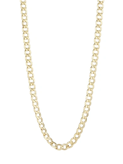 Saks Fifth Avenue 14k Gold Curb Chain Necklace In Yellow Gold