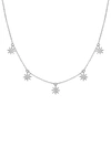 DJULA WOMEN'S SOLEIL 18K WHITE GOLD & DIAMOND NECKLACE,400014784824