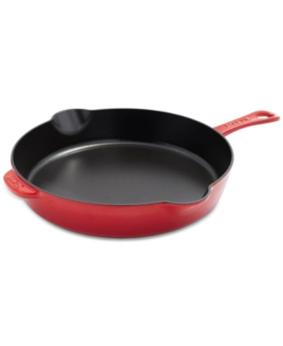 Staub Cast Iron 11'' Traditional Skillet In Cherry