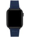 LACOSTE PETIT PIQUE BLUE SILICONE STRAP FOR APPLE WATCH 42MM/44MM