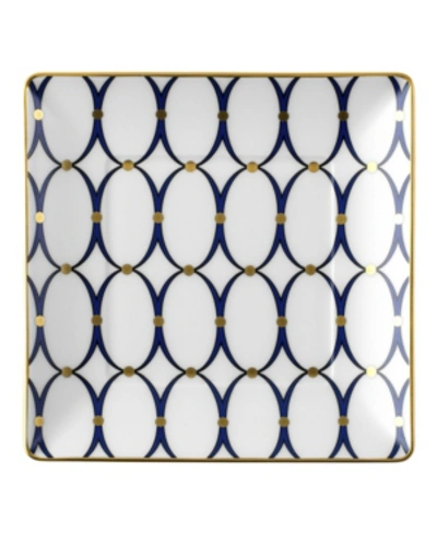 Wedgwood Renaissance Gold Square Tray In Multi