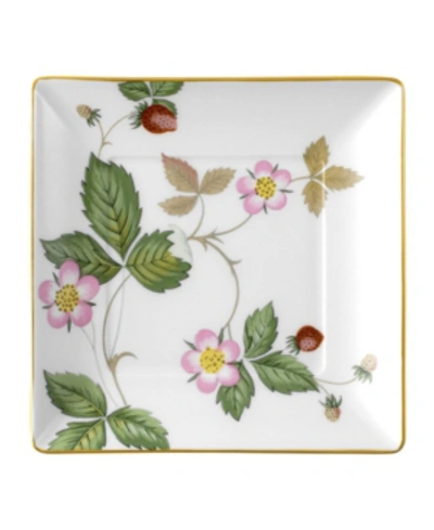 Wedgwood Wild Strawberry Square Tray In Multi