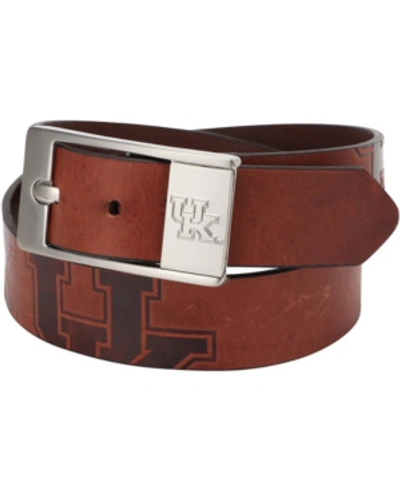 EAGLES WINGS KENTUCKY WILDCATS BRANDISH LEATHER BELT