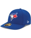 New Era Toronto Blue Jays Low Profile Ac Performance 59fifty Cap In Royal
