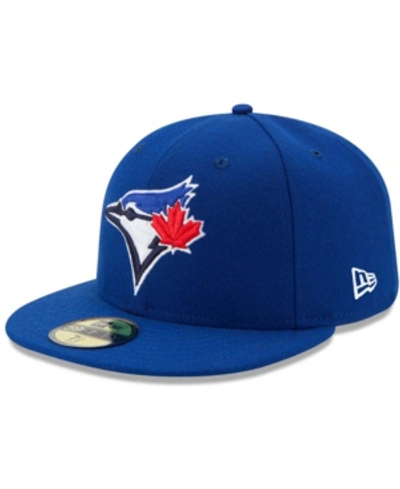 New Era Men's Toronto Blue Jays Authentic Collection On Field 59fifty Fitted Hat In Royal
