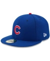 NEW ERA MEN'S CHICAGO CUBS AUTHENTIC COLLECTION ON FIELD 59FIFTY FITTED HAT