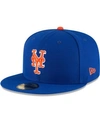 NEW ERA MEN'S NEW YORK METS AUTHENTIC COLLECTION ON-FIELD 59FIFTY FITTED HAT