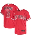 NIKE BIG BOYS AND GIRLS LOS ANGELES ANGELS ALTERNATE REPLICA PLAYER JERSEY