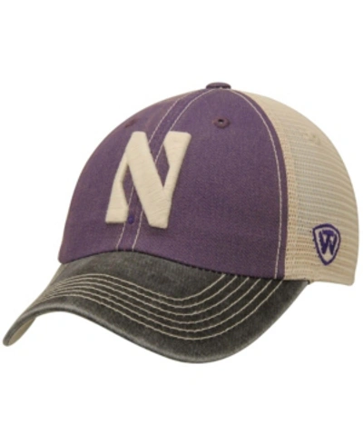 Top Of The World Men's Northwestern Wildcats Offroad Trucker Cap In Purple