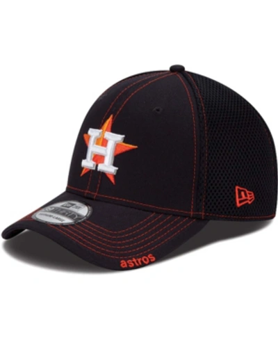 New Era Houston Astros Neo 39thirty Stretch Fit Hat - Navy