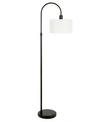 Hudson & Canal Veronica Arc Floor Lamp In Blackened Bronze