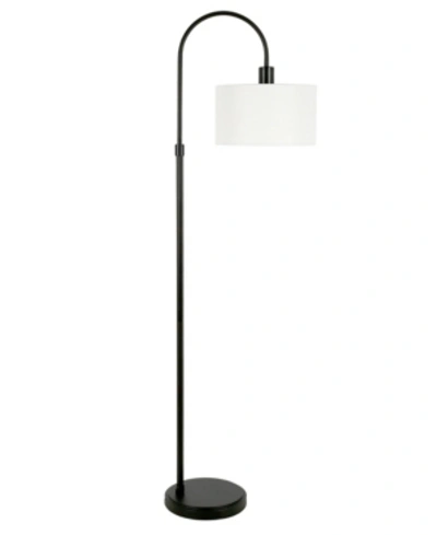 Hudson & Canal Veronica Arc Floor Lamp In Black