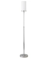 HUDSON & CANAL FRIEDA FLOOR LAMP WITH GLASS SHADE