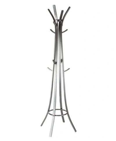 Rosemary Lane Industrial Coat Rack In Dark Gray