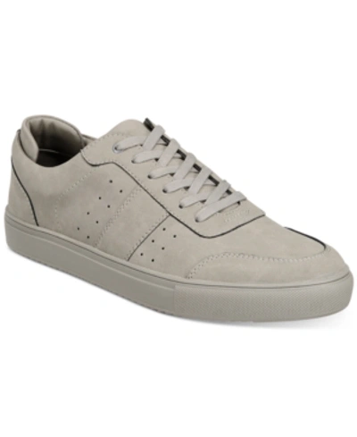 Inc International Concepts Men's Low Profile Sneakers, Created For Macy's Men's Shoes In Grey