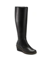 Aerosoles Binocular Womens Suede Cold-weather Knee-high Boots In Black