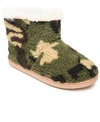 Minnetonka Betty Bootie In Green Camo Print