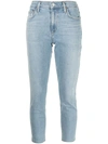 AGOLDE DISTRESSED-EFFECT SKINNY-FIT JEANS