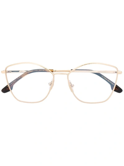 Victoria Beckham Cat-eye Wire Framed Glasses