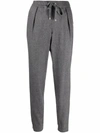 LORENA ANTONIAZZI DRAWSTRING TRACK PANTS