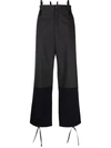 JACQUEMUS PANELLED LOOSE-FIT TROUSERS