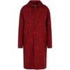 GUCCI RED COAT FOR KIDS WITH DOUBLES GG,660978 XWAPD 6159