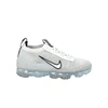 Nike Big Kids Air Vapormax 2021 Flyknit Casual Sneakers From Finish Line In White