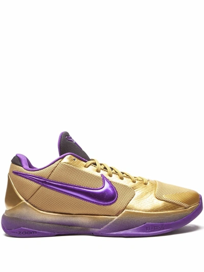 Nike Kobe 5 Pronto Trainers In Gold