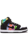 NIKE SB DUNK HIGH "TV SIGNAL" SNEAKERS