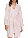 Ralph Lauren So Soft Shawl Collar Fleece Robe In Pink