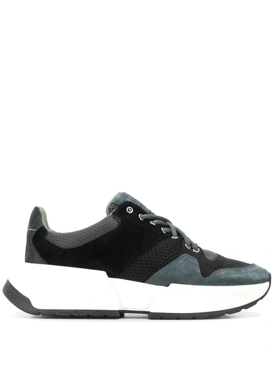 Mm6 Maison Margiela Runner Low-top Trainers In Black