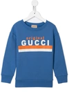 GUCCI ORIGINAL LOGO-PRINT SWEATSHIRT