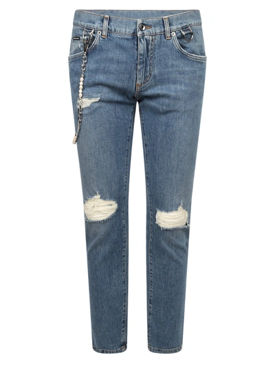 Dolce & Gabbana Denim Jeans In Blue