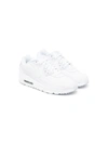 Nike Air Max 90 Leather Sneakers In White
