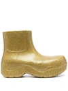 BOTTEGA VENETA GLITTER PUDDLE BOOTS