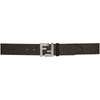 FENDI BROWN FF VERTIGO BELT