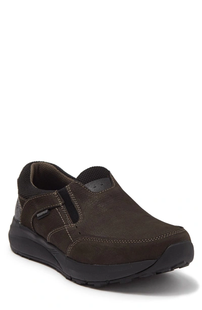 Nunn Bush Excursion Waterproof Slip-on Shoe In Charcoal