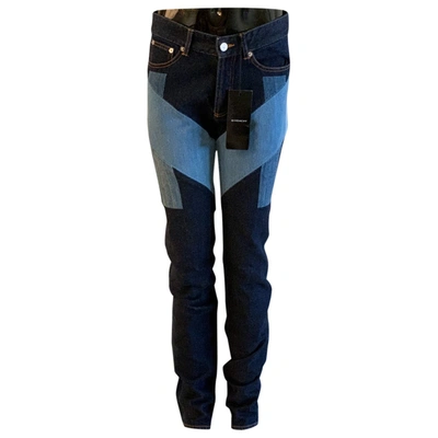 Pre-owned Givenchy Jeans In Blue